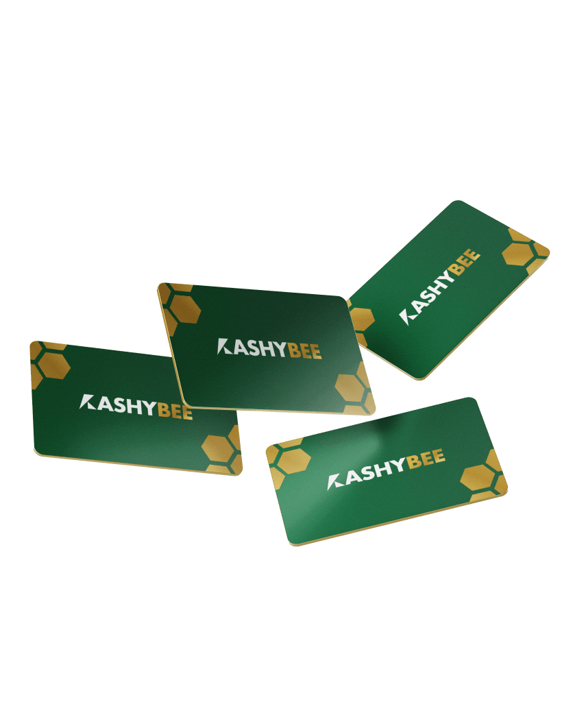 KashyBee eVoucher cards